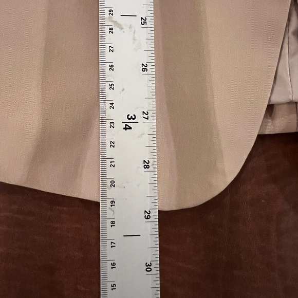 Cicy Bell Women’s Long Sleeve 1 Button Tan Casual Blazer - Size Medium - Picture 12 of 14